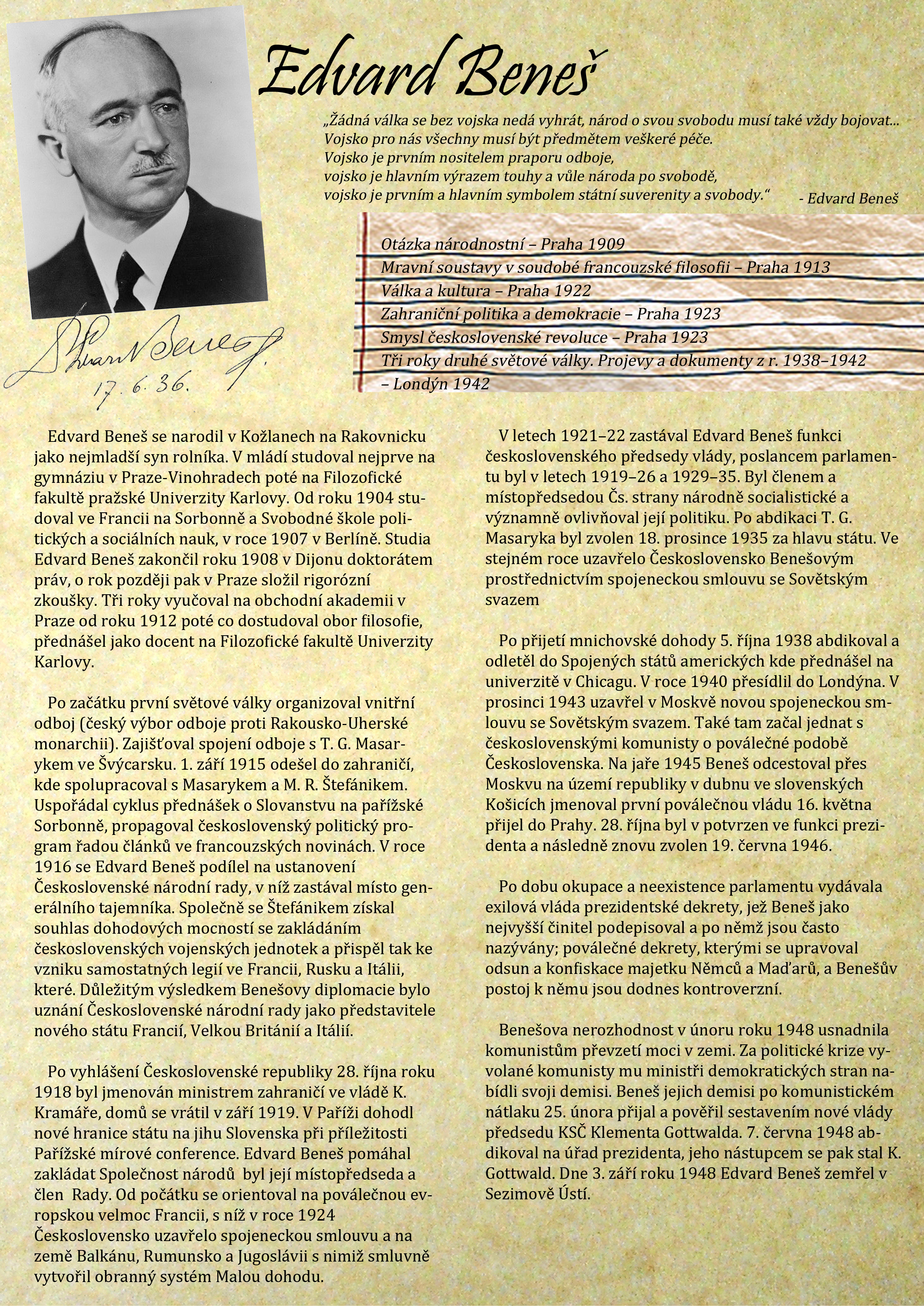 Edvard Beneš