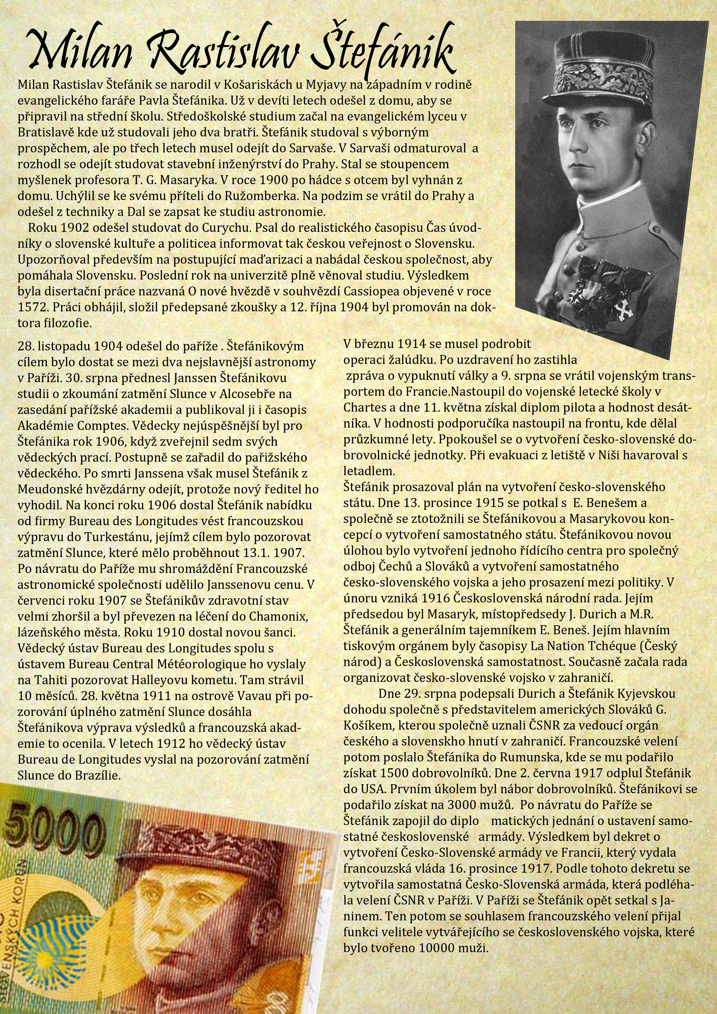 Milan Rastislav Štefánik